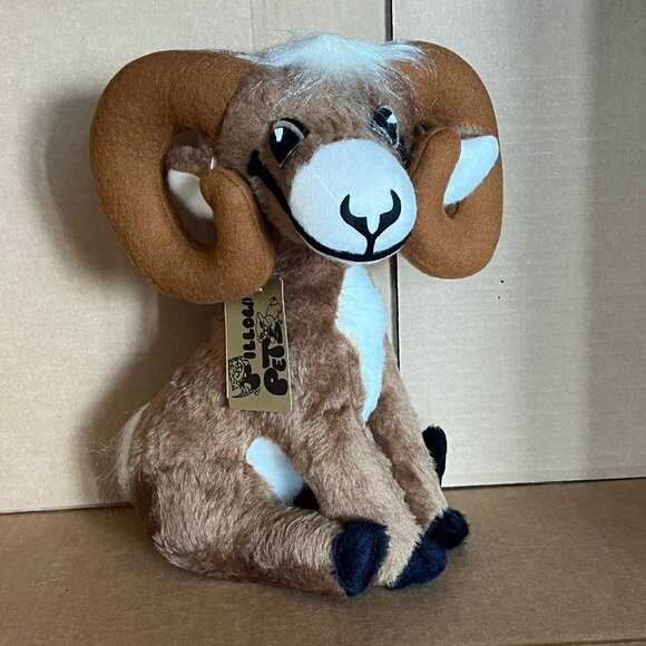 Vintage 1975 Dakin First of Denver Elbert the Bighorn Sheep Plush 13" NWT - Picture 1 of 4